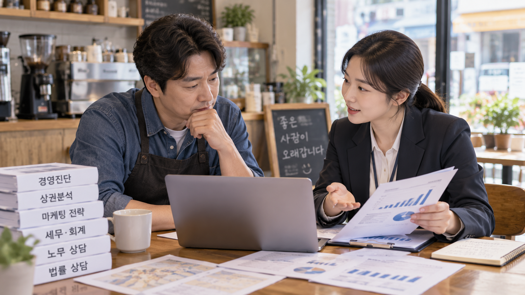 장사 어렵다고 대출부터?…
자영업자가 무료로 받을 수 있는 전문가 지원