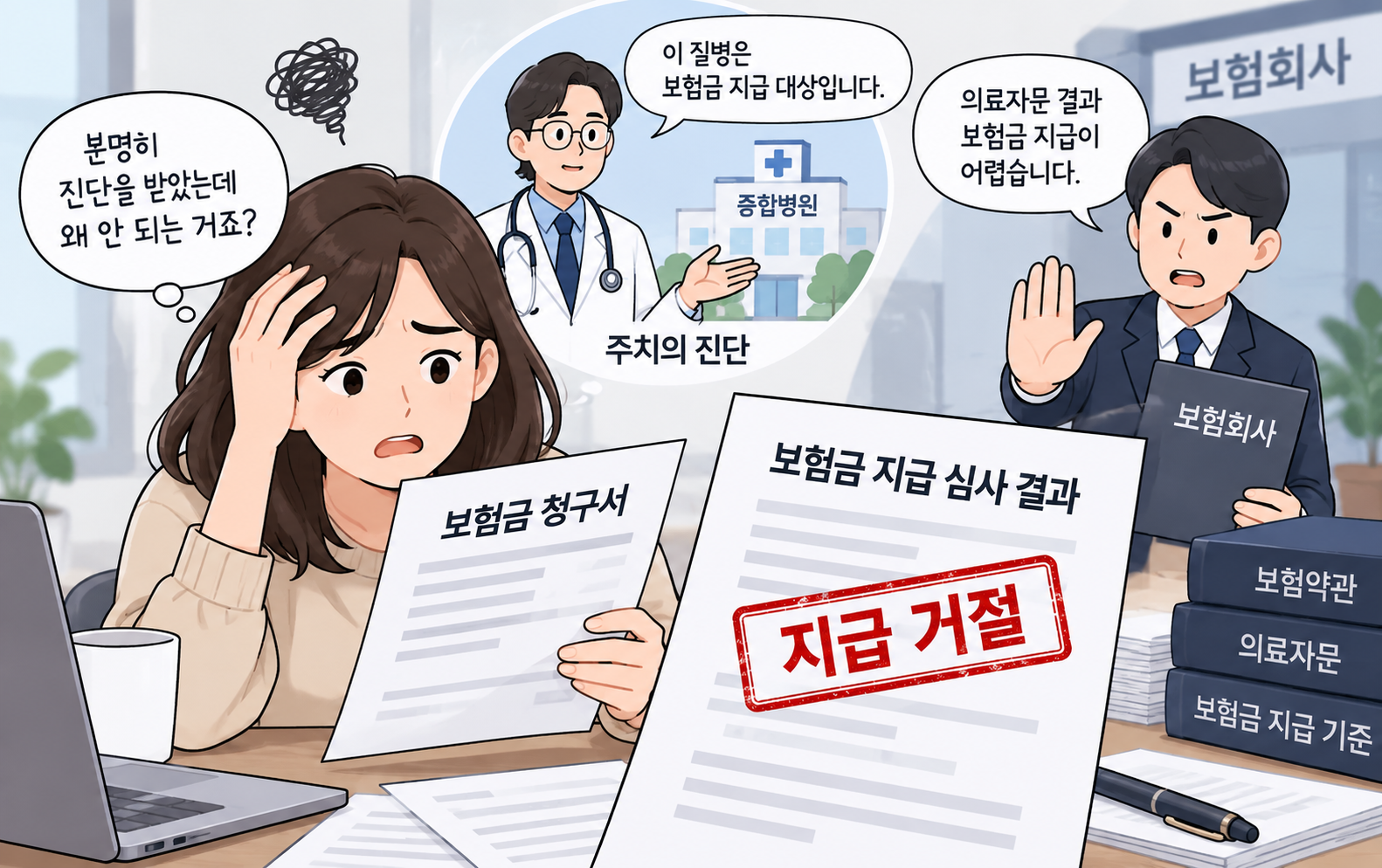 의사가 진단했는데 보험금은 거절?…
보험사 '의료자문' 요구 전 확인할 것